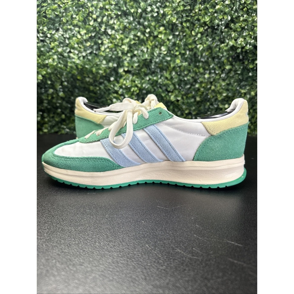adidas run 70s sneakers Men's Size 8 Green Yellow Adidas - Picture 8 of 10